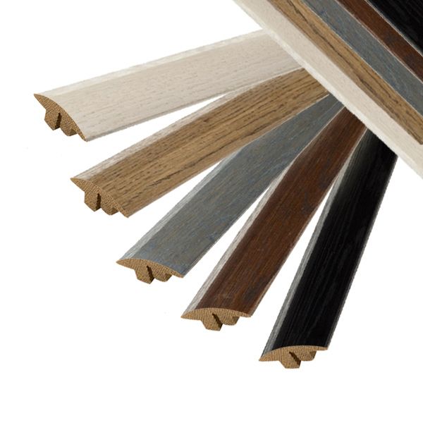 Colour Selectable Solid Oak Semi Ramp Bar