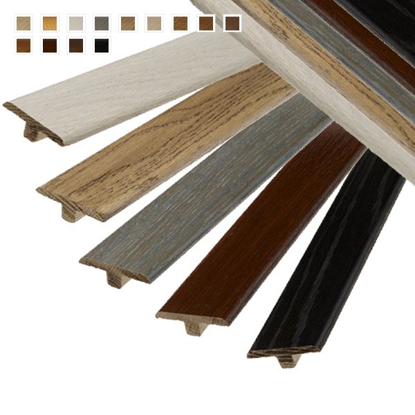 Colour Selectable Solid Oak T Bar