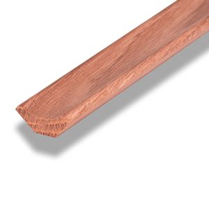 Veneered Solid Wood Flooring Lacquered Scotia Edging – 2.4m