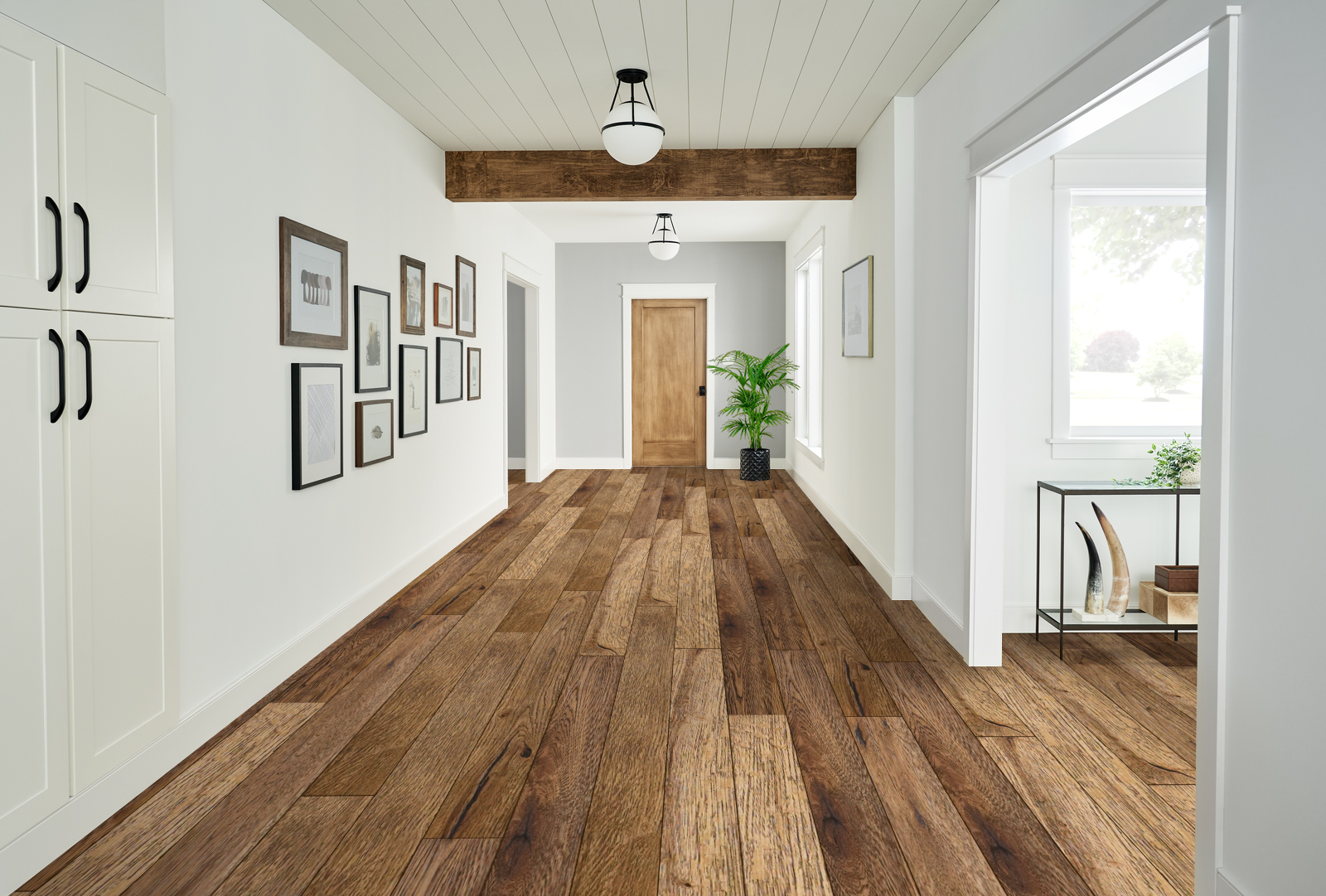 Forest Thetford Oak Brush & Hard Waxed Oiled Distressed Engineered Wood Flooring