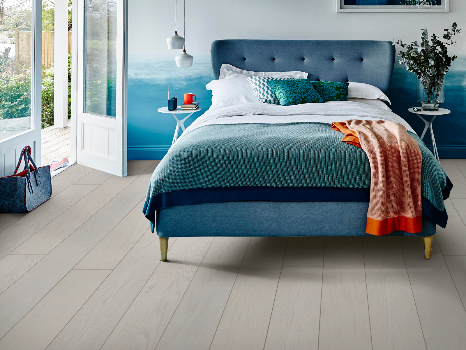 Grand Oak White Brush & UV Oiled Engineered Wood Flooring