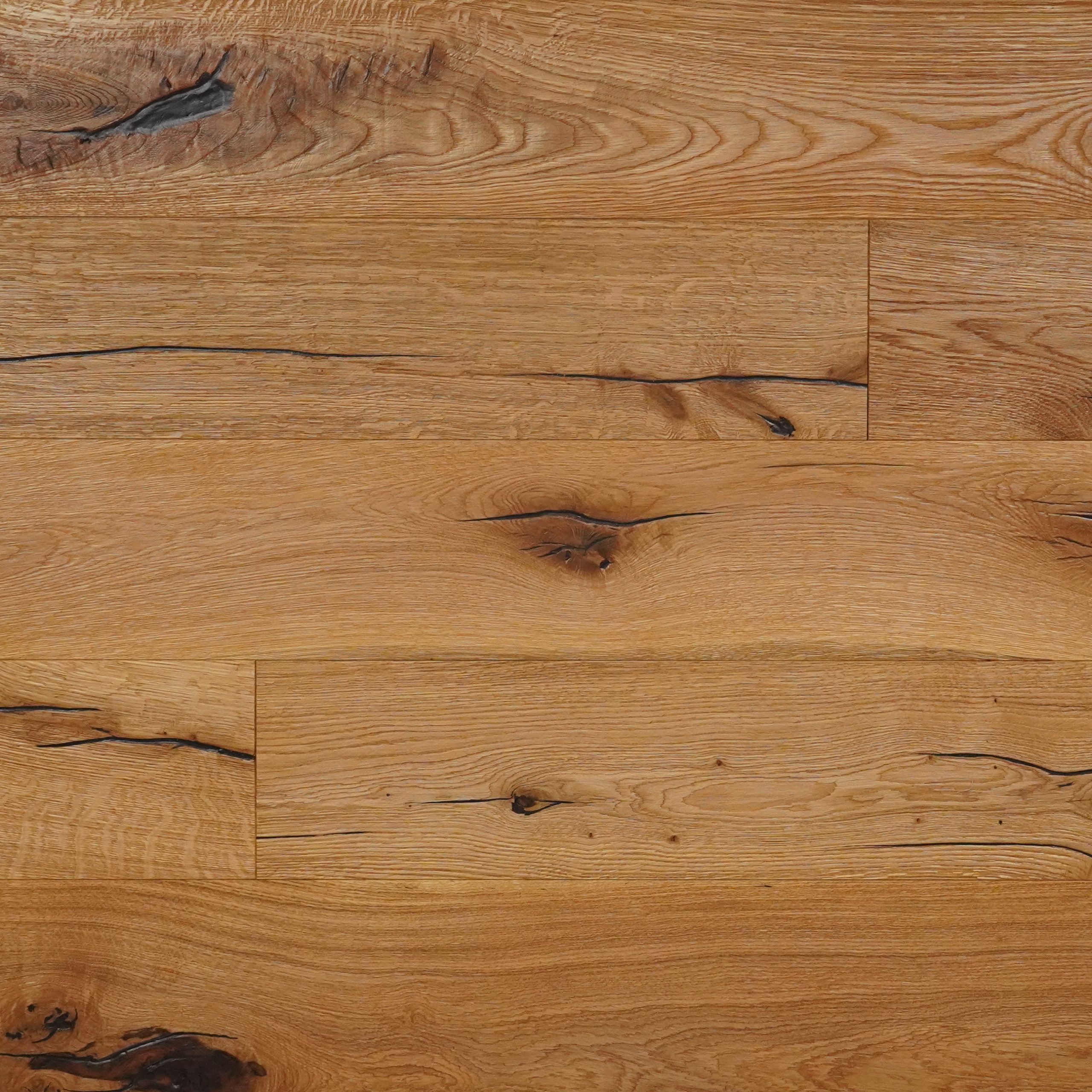 Forest Sherwood Oak Brush & Hard Waxed Oiled Distressed Engineered Wood Flooring