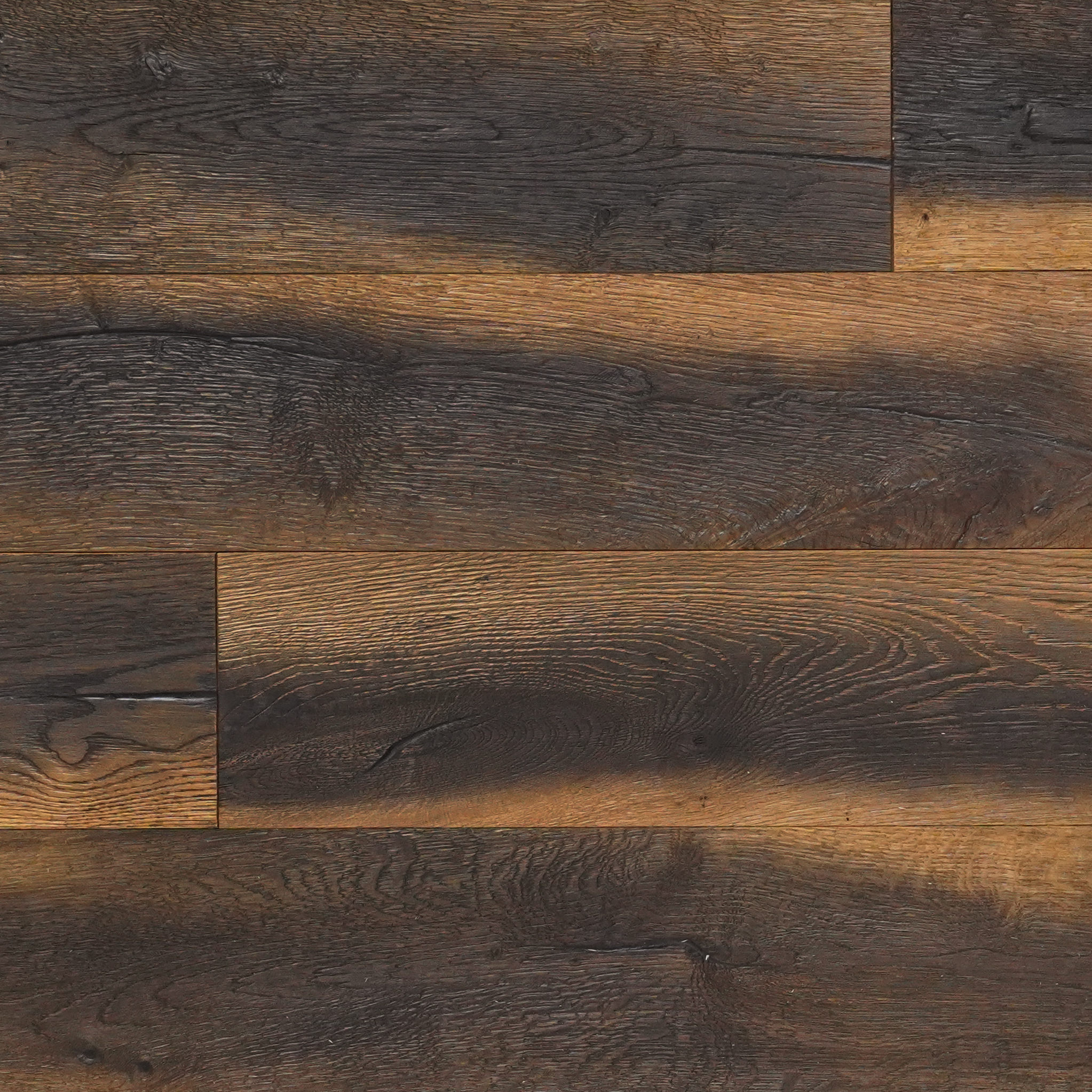 Forest Kielder Oak Brush & Hard Waxed Oiled Distressed Engineered Wood Flooring